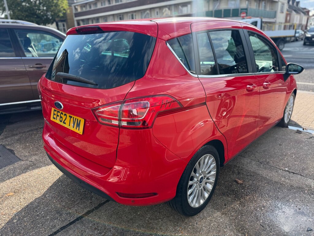 Ford B-Max 1.6 Titanium Mpv Powershift Euro 5 105 EF62TVM Red #4