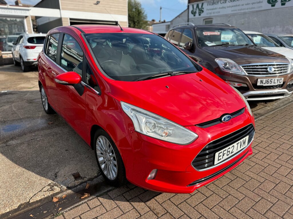 Ford B-Max 1.6 Titanium Mpv Powershift Euro 5 105 EF62TVM Red #3