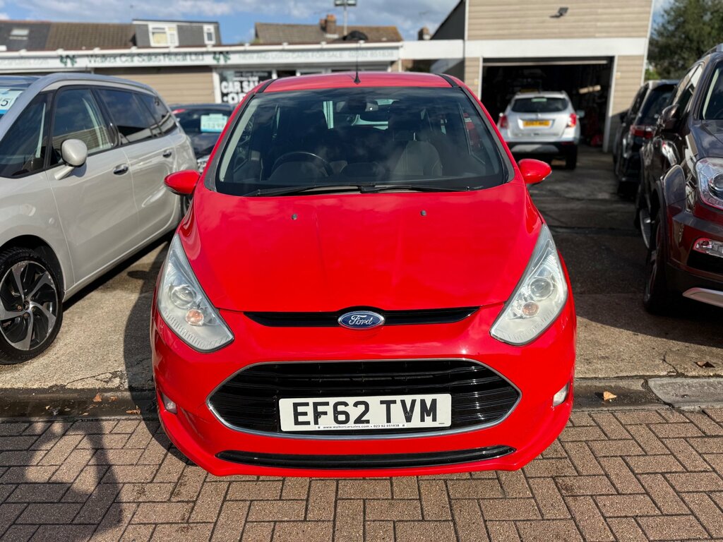Ford B-Max 1.6 Titanium Mpv Powershift Euro 5 105 EF62TVM Red #2