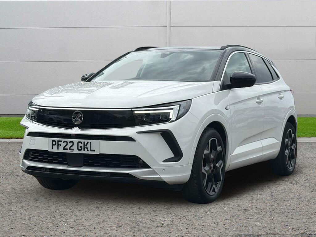 Vauxhall Grandland 1.2 Turbo Elite Euro 6 Ss PF22GKL White #3