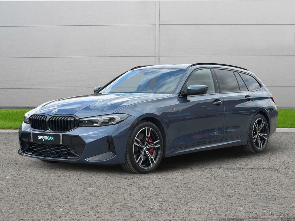 BMW 3 Series 2.0 320I M Sport Touring Euro 6 Ss LM25OFV Blue #3