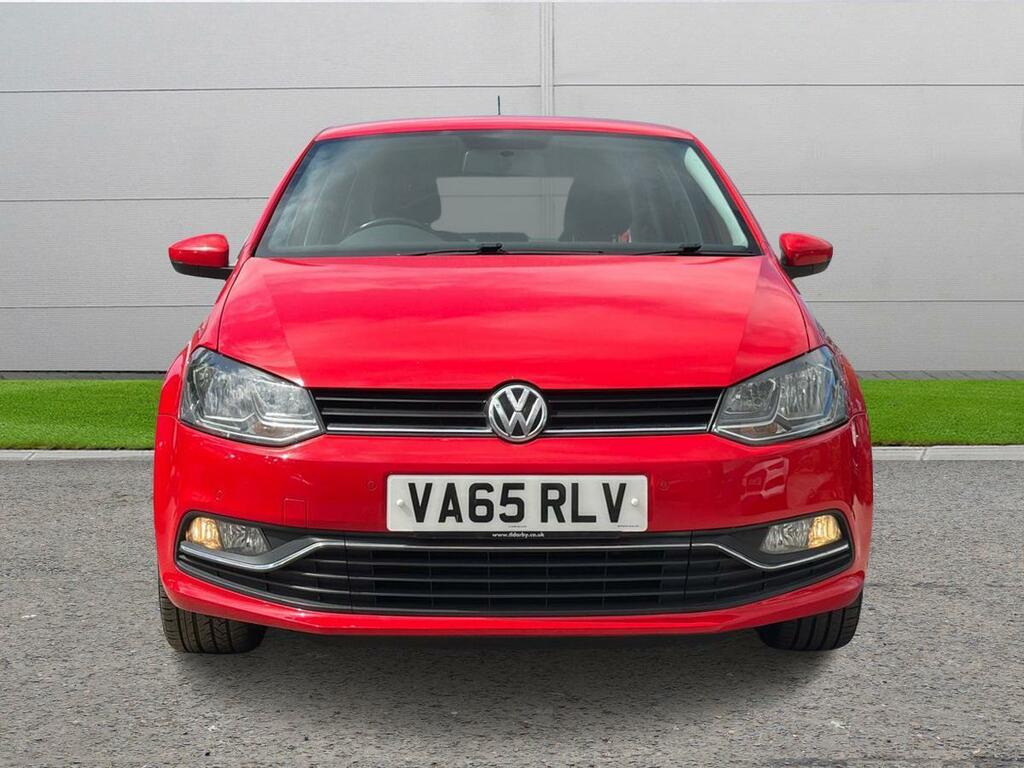 Volkswagen Polo 1.2 Tsi Bluemotion Tech Se Euro 6 Ss VA65RLV Red #2