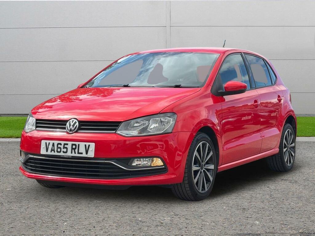 Volkswagen Polo 1.2 Tsi Bluemotion Tech Se Euro 6 Ss VA65RLV Red #3