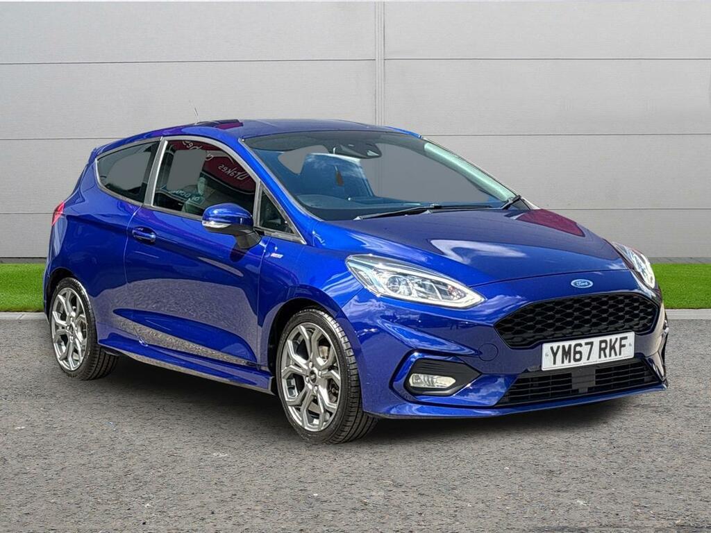 Ford Fiesta 1.0T Ecoboost St-line Euro 6 Ss Blue
