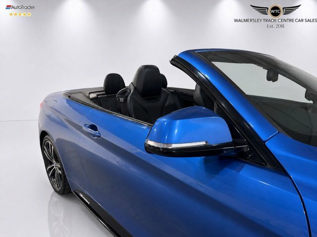 BMW 4 Series 435D M Sport Convertible Blue #3