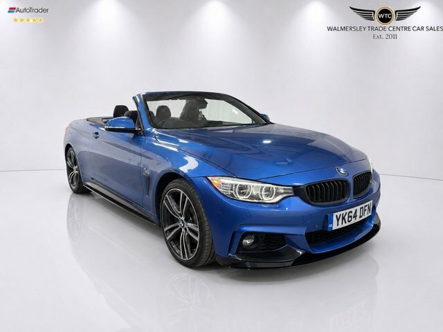 BMW 4 Series 435D M Sport Convertible Blue
