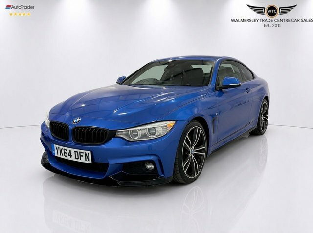 BMW 4 Series 435D M Sport Convertible Blue #4