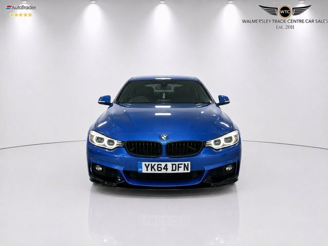 BMW 4 Series 435D M Sport Convertible Blue #2