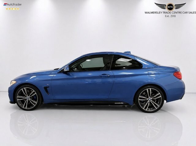 BMW 4 Series 435D M Sport Convertible Blue #6