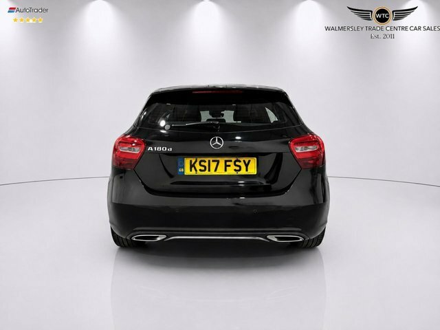 Mercedes-Benz A Class A180d Sport Executive Hatchback Black #5