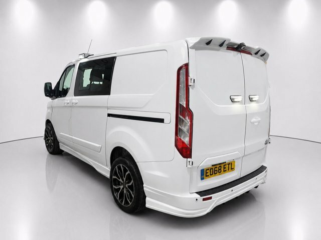 Ford Transit Custom 320 Ecoblue Crew Van EO68ETL White #2
