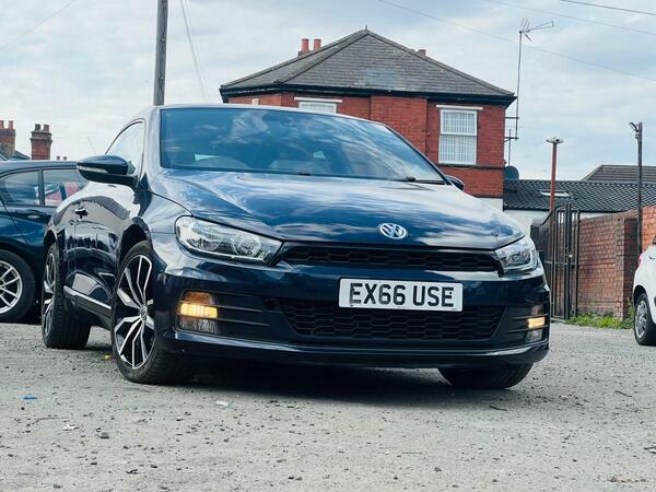 Volkswagen Scirocco 2.0 Tdi Bluemotion Tech Gt Euro 6 Ss Blue