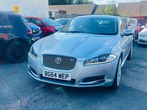 Jaguar XF 3.0D V6 Luxury Euro 5 Ss Silver #6