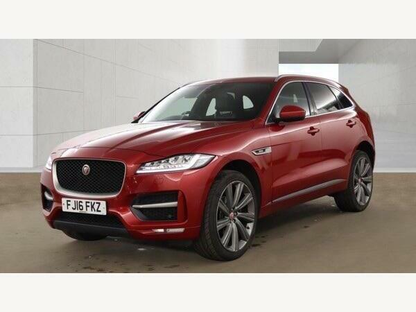 Jaguar F-Pace 2.0 D180 R-sport Awd Euro 6 Ss Red #3