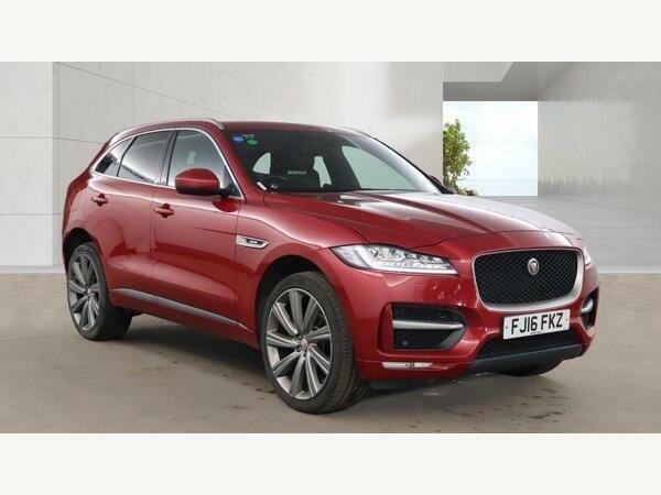 Jaguar F-Pace 2.0 D180 R-sport Awd Euro 6 Ss Red #2