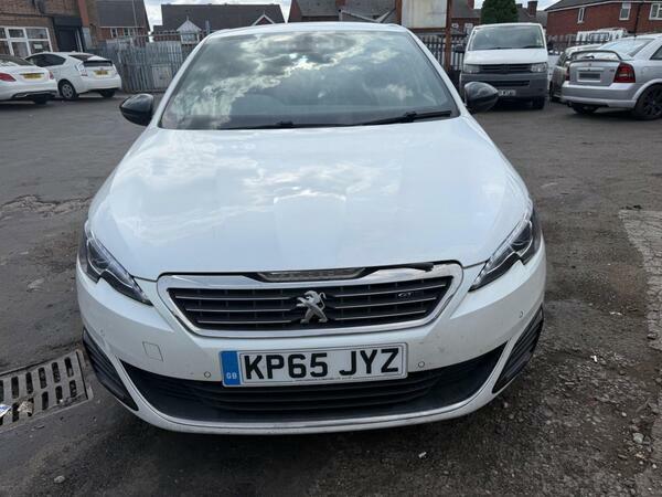 Peugeot 308 2.0 Bluehdi Gt Euro 6 Ss White #4