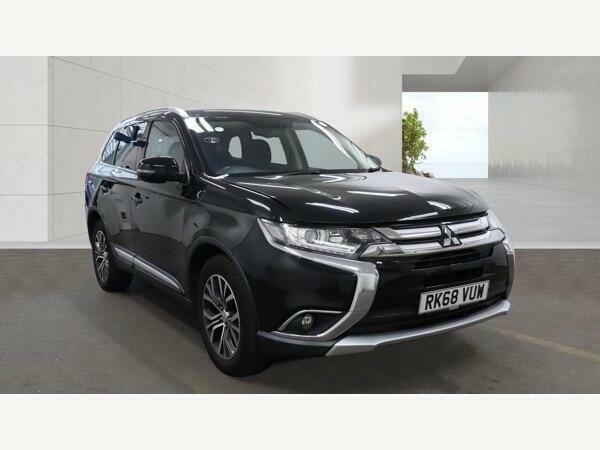 Mitsubishi Outlander 2.2 Di-d 3 4Wd Euro 6 Ss Black
