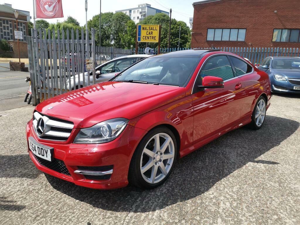 Mercedes-Benz C Class 2.1 C220 Cdi Amg Sport Edition G-tronic Euro 5 S VE64DDY Red #5