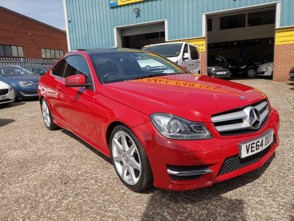 Mercedes-Benz C Class 2.1 C220 Cdi Amg Sport Edition G-tronic Euro 5 S VE64DDY Red
