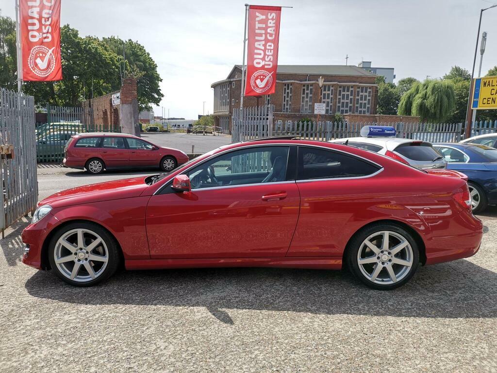 Mercedes-Benz C Class 2.1 C220 Cdi Amg Sport Edition G-tronic Euro 5 S VE64DDY Red #6