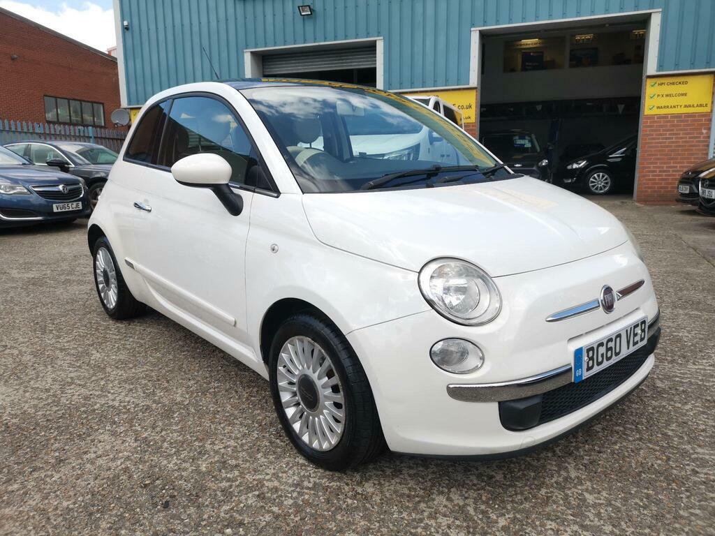 Fiat 500 1.2 Lounge Euro 5 S S White