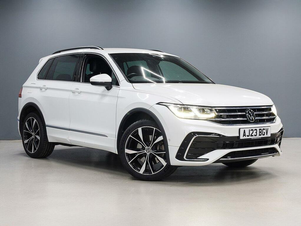 Volkswagen Tiguan Tsi 13Kwh R-line Suv AJ23BGV White #2