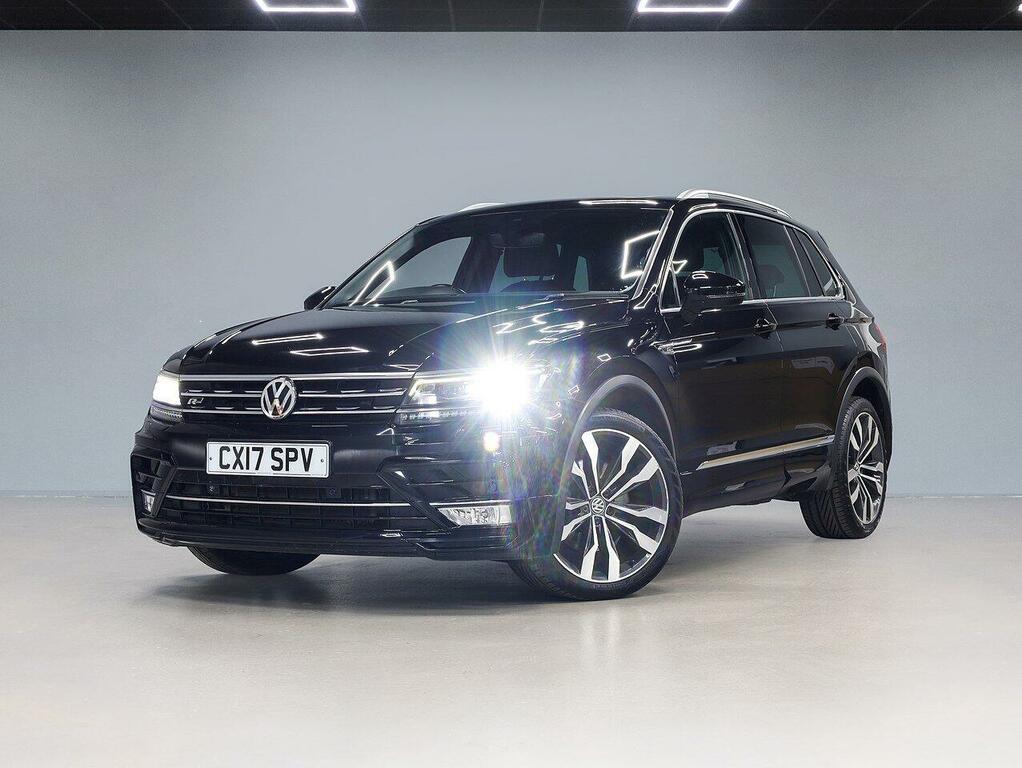 Volkswagen Tiguan Tdi Bluemotion Tech R-line Suv CX17SPV Black #5