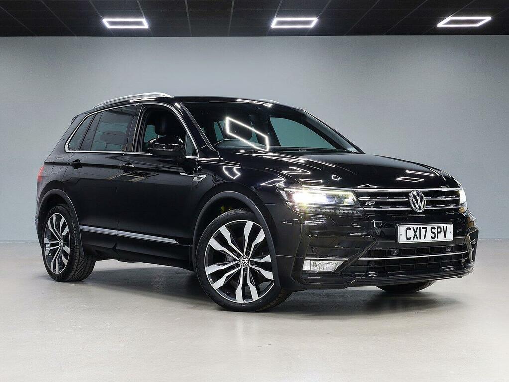 Volkswagen Tiguan Tdi Bluemotion Tech R-line Suv CX17SPV Black #2