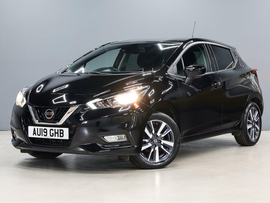Nissan Micra Ig-t N-connecta Hatchback Black #5