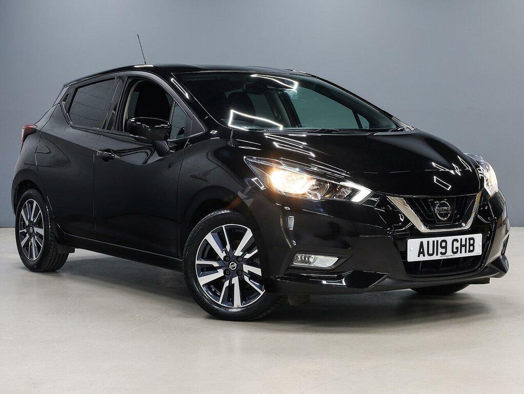 Nissan Micra Ig-t N-connecta Hatchback Black #2