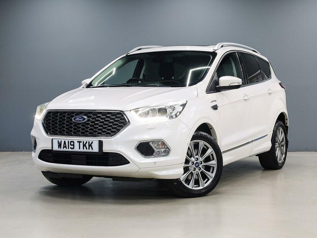 Ford Kuga Tdci Vignale Suv WA19TKK White #5