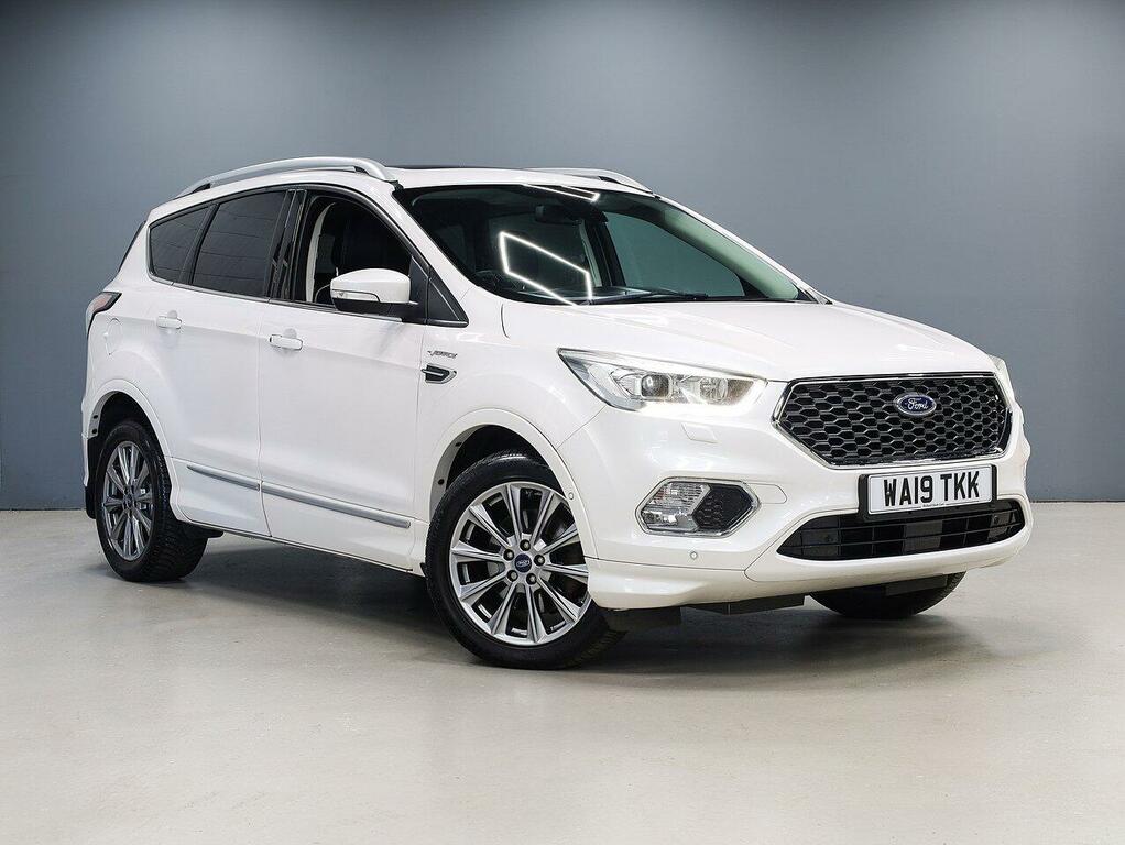 Ford Kuga Tdci Vignale Suv WA19TKK White #2