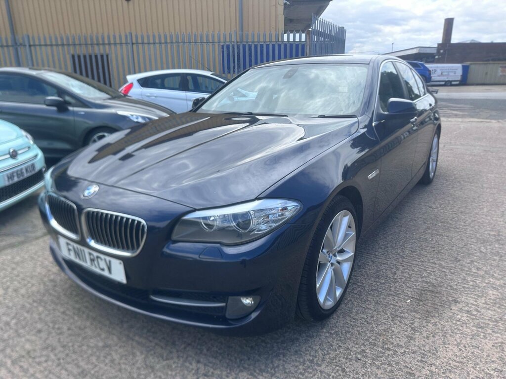 BMW 5 Series 2.0 520D Se Euro 5 Blue #6