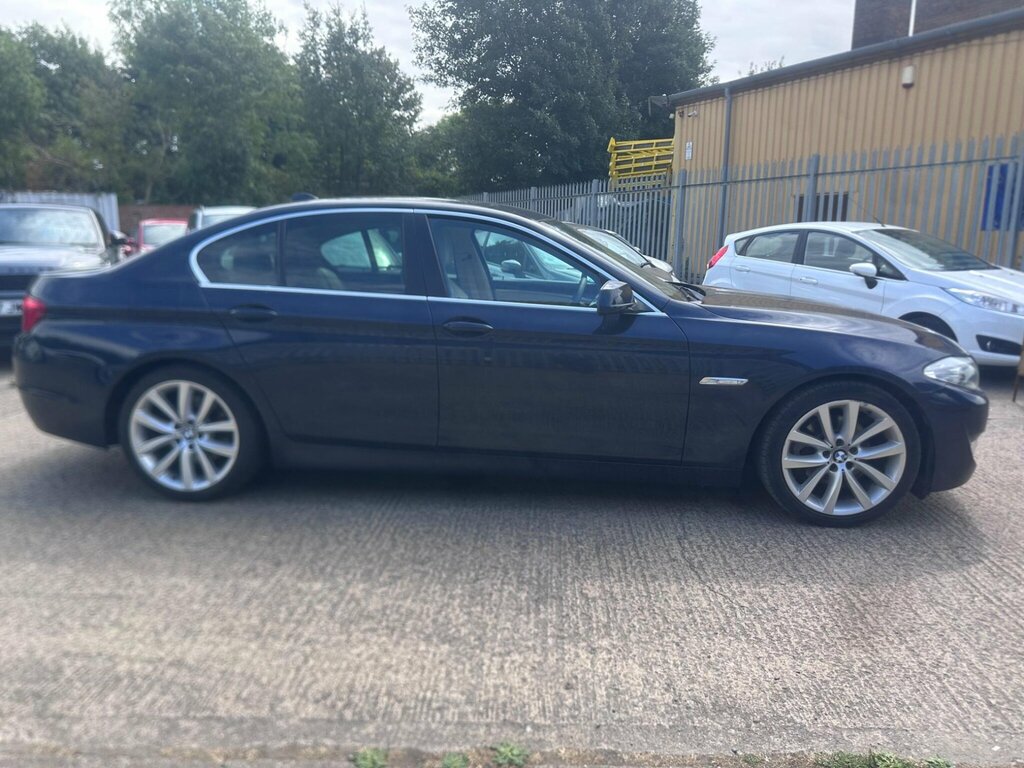 BMW 5 Series 2.0 520D Se Euro 5 Blue #3