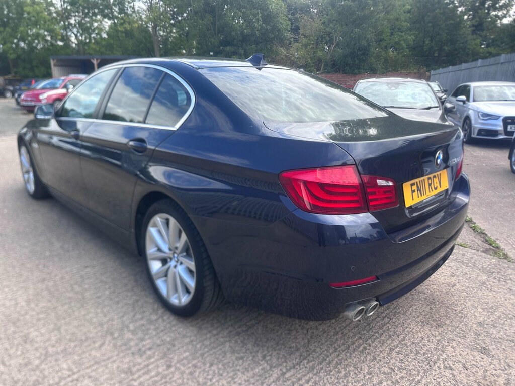 BMW 5 Series 2.0 520D Se Euro 5 Blue #4