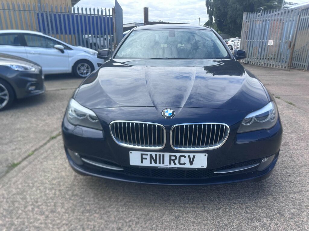 BMW 5 Series 2.0 520D Se Euro 5 Blue #5