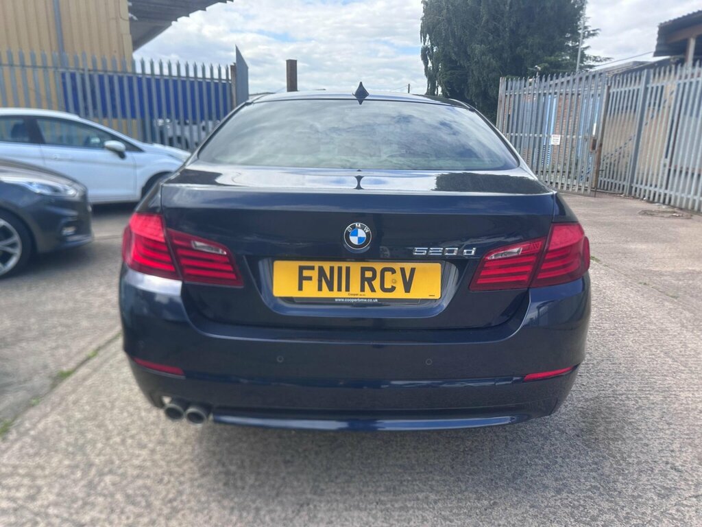 BMW 5 Series 2.0 520D Se Euro 5 Blue #2