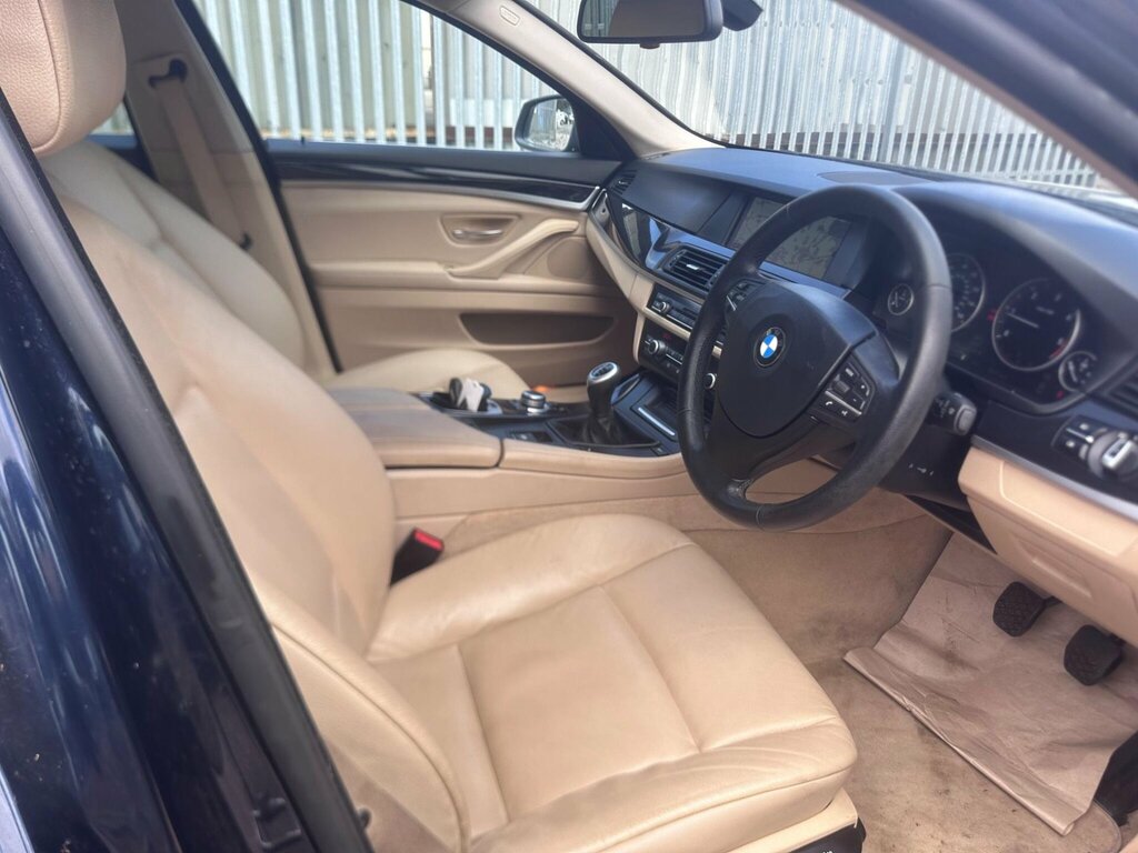BMW 5 Series 3.0 530D Se Steptronic Euro 5 Blue #10