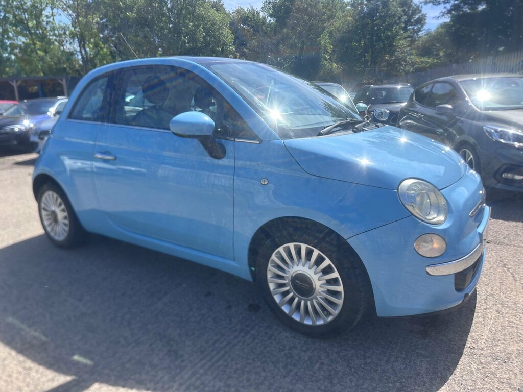 Fiat 500 1.2 Lounge Dualogic Euro 4 Blue