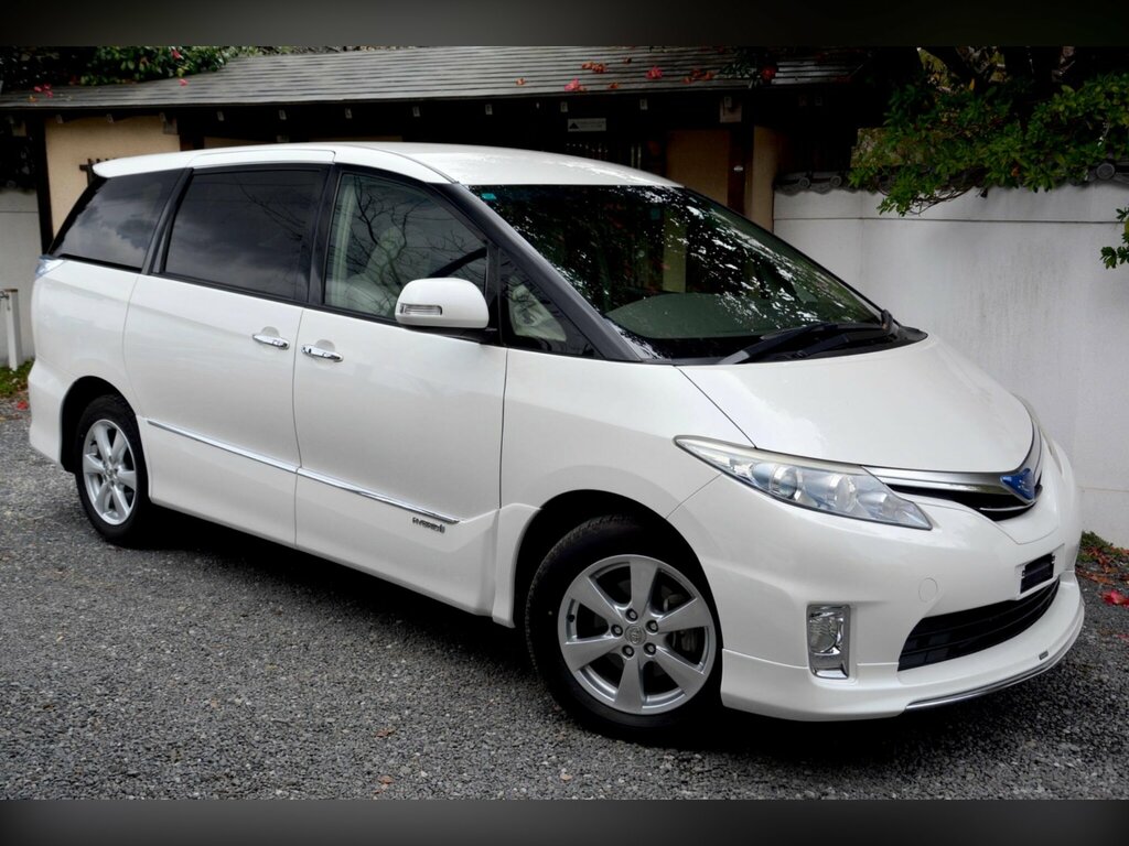 Toyota Estima 2.4 Hybrid X Grade 4Wd E Four White #4