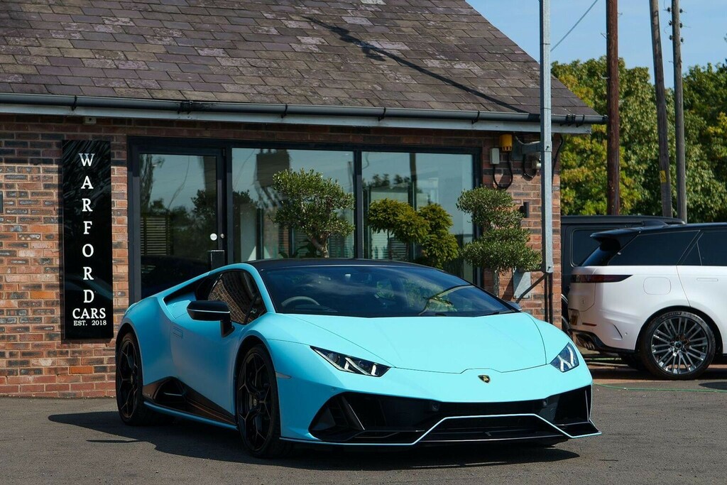Lamborghini Huracan 5.2 V10 Lp 640-4 Evo Fluo Capsule Ldf 4Wd Euro 6 Blue