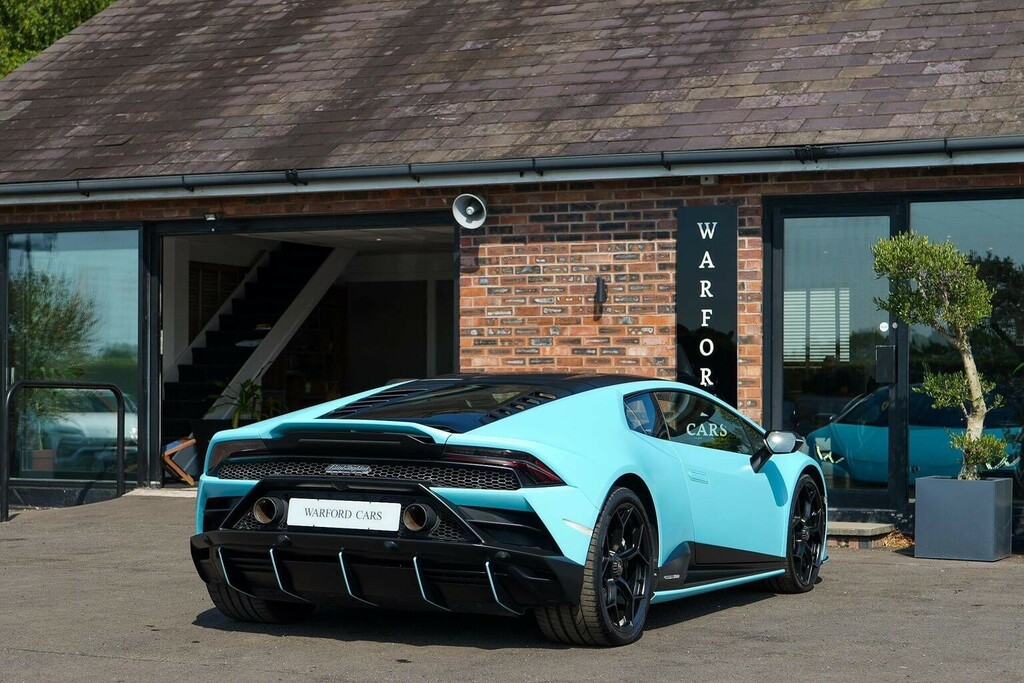 Lamborghini Huracan 5.2 V10 Lp 640-4 Evo Fluo Capsule Ldf 4Wd Euro 6 Blue #4