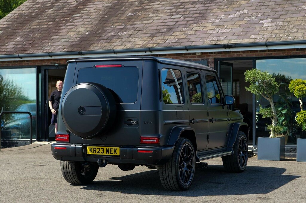 Mercedes-Benz G Class Suv 4.0 G63 V8 Biturbo Amg Carbon Edition Spds9gt Black #4