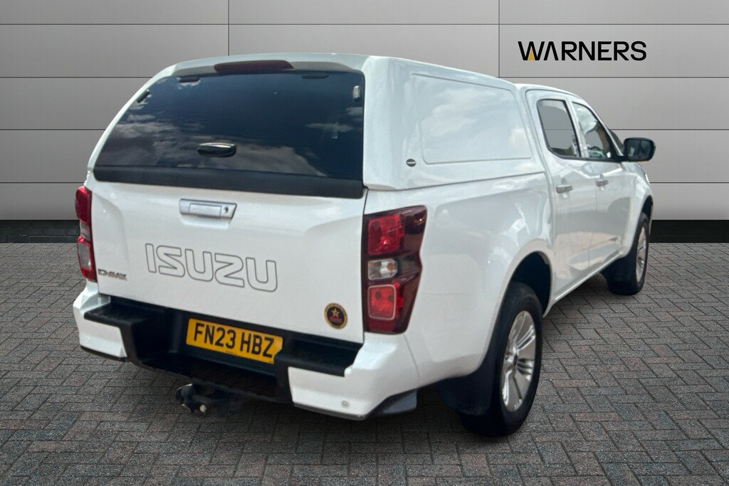 Isuzu D-Max 1.9 Dl20 Double Cab 4X4 FN23HBZ White #4