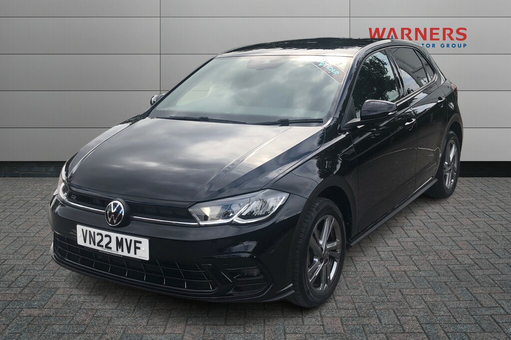 Volkswagen Polo 1.0 Tsi R-line Dsg Black #2