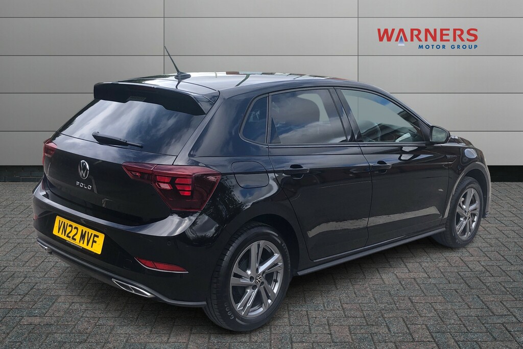 Volkswagen Polo 1.0 Tsi R-line Dsg Black #4