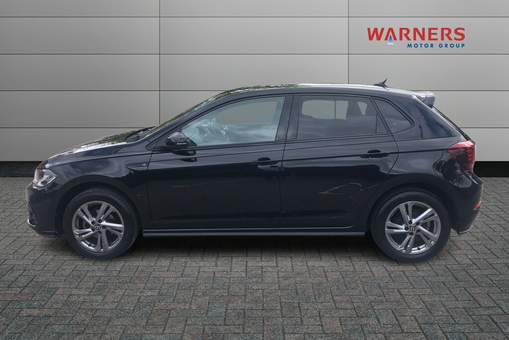 Volkswagen Polo 1.0 Tsi R-line Dsg Black #5