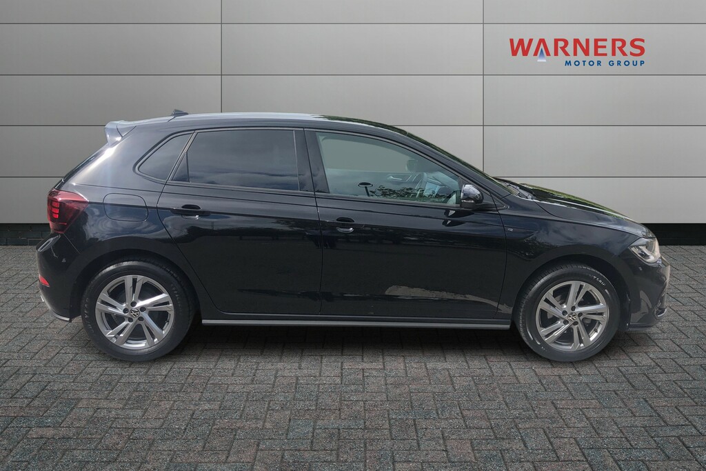 Volkswagen Polo 1.0 Tsi R-line Dsg Black #6