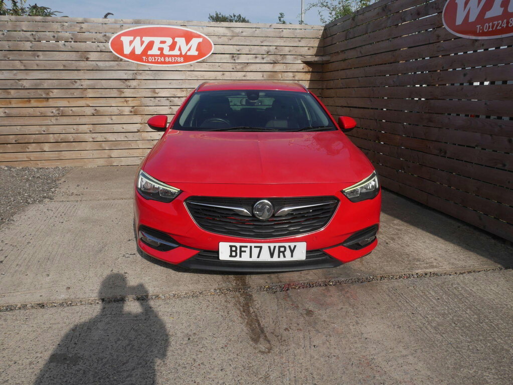 Vauxhall Insignia 2.0 Turbo D Blueinjection Sri Nav Sports Tourer Red #3