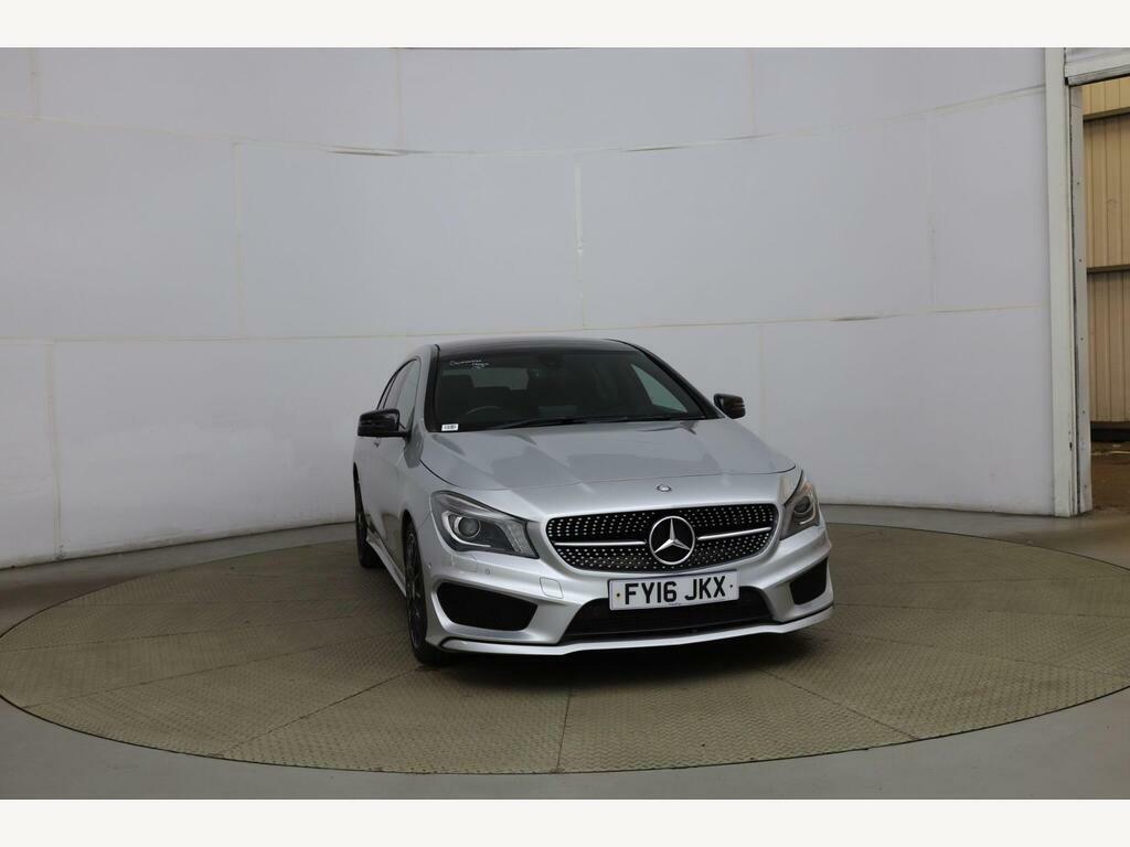 Mercedes-Benz CLA Class 1.6 Amg Line Coupe Euro 6 Ss White #2